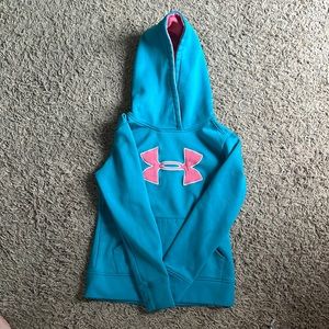 Gently used Youth Small Girls Under Armour Hoodie